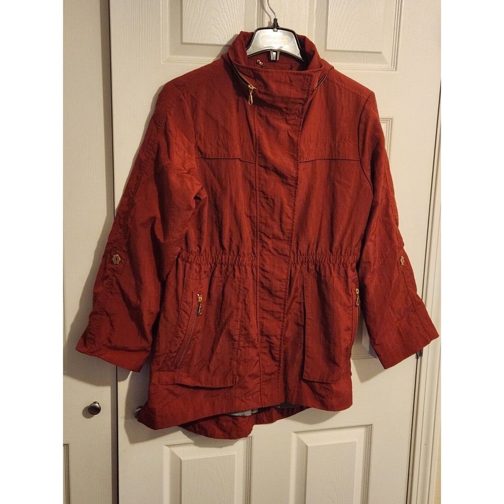 G.E.T. EQUIPEMENT GENERAL TECHNIQUE Jacket Waterproof Coat Size L Red